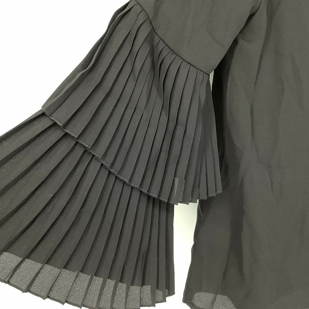 1.state Women's Medium M Ruffle-Sleeve Blouse - Picture 8 of 8